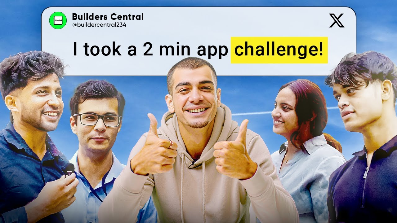 He took a challenge for an App! | Bolt.new
