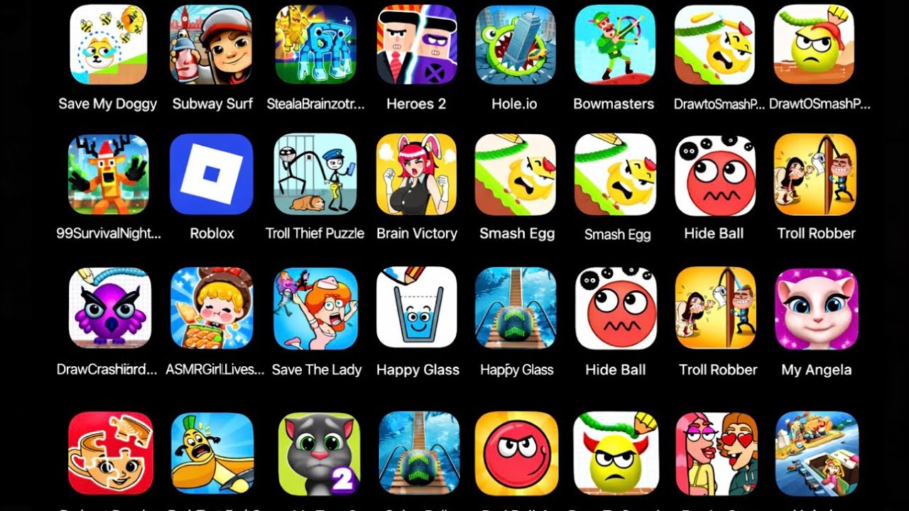 Play Draw to Smash, Freaky Stan, Going Balls and  many other mobile games 