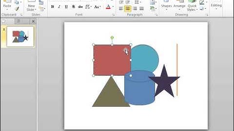 PowerPoint 2010 Use the Format Painter Button