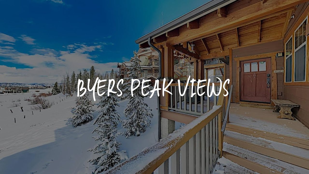 Byers Peak Views Review Fraser , United States of America YouTube