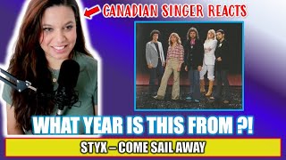 FIRST TIME REACTING TO STYX - COME SAIL AWAY | First time reaction videos #reactionvideos