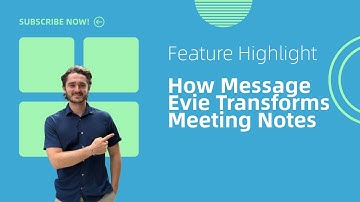 AI for Financial Services: Let Evie Automate Your Meeting Notes | AdvisoryAI