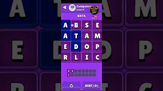 Wordoo game Name Words Level Computers 20 Complete TapCent Earning App (Muzamal Game Center) screenshot 3