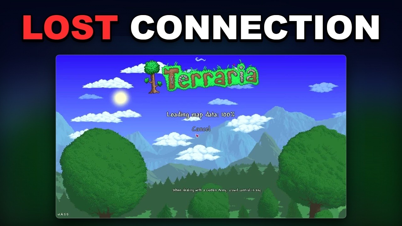 Terraria Lost Connection When Joining Friend - YouTube