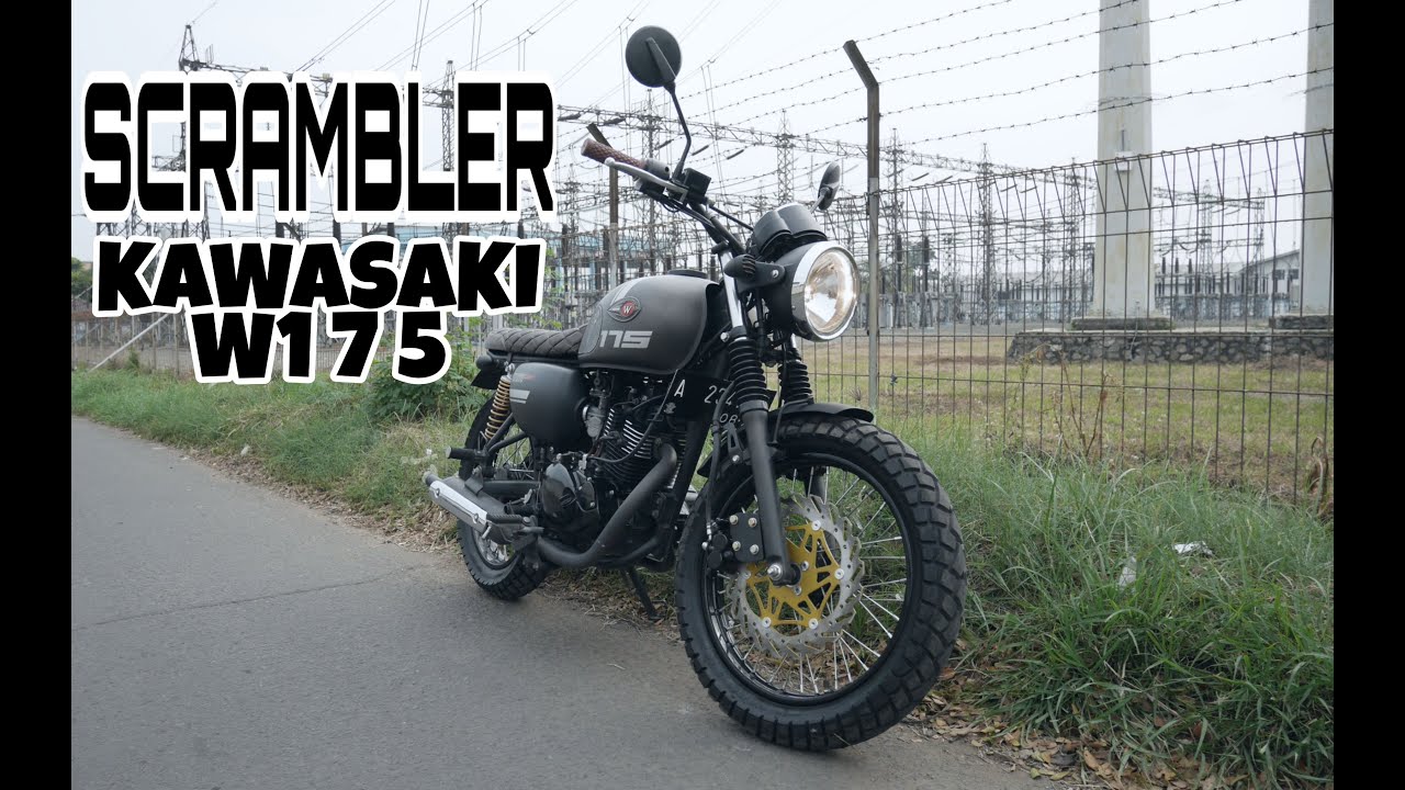 modifikasi w175 scrambler