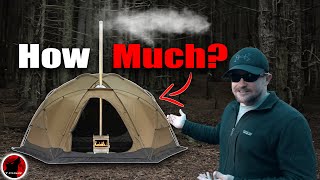 The Most Expensive Hot Tent Pomoly Makes!  Pomoly Dome X6