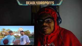 Reaction to Adin Ross Pulled Up On Me 1v1 Basketball!