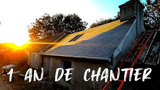 👉1 ANS DE CHANTIER EN 10 MINUTES 👌 Time-lapse