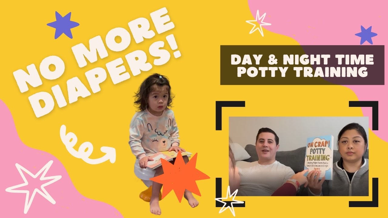 We Potty Trained Our Two Year Old Day and Night Time Potty Training