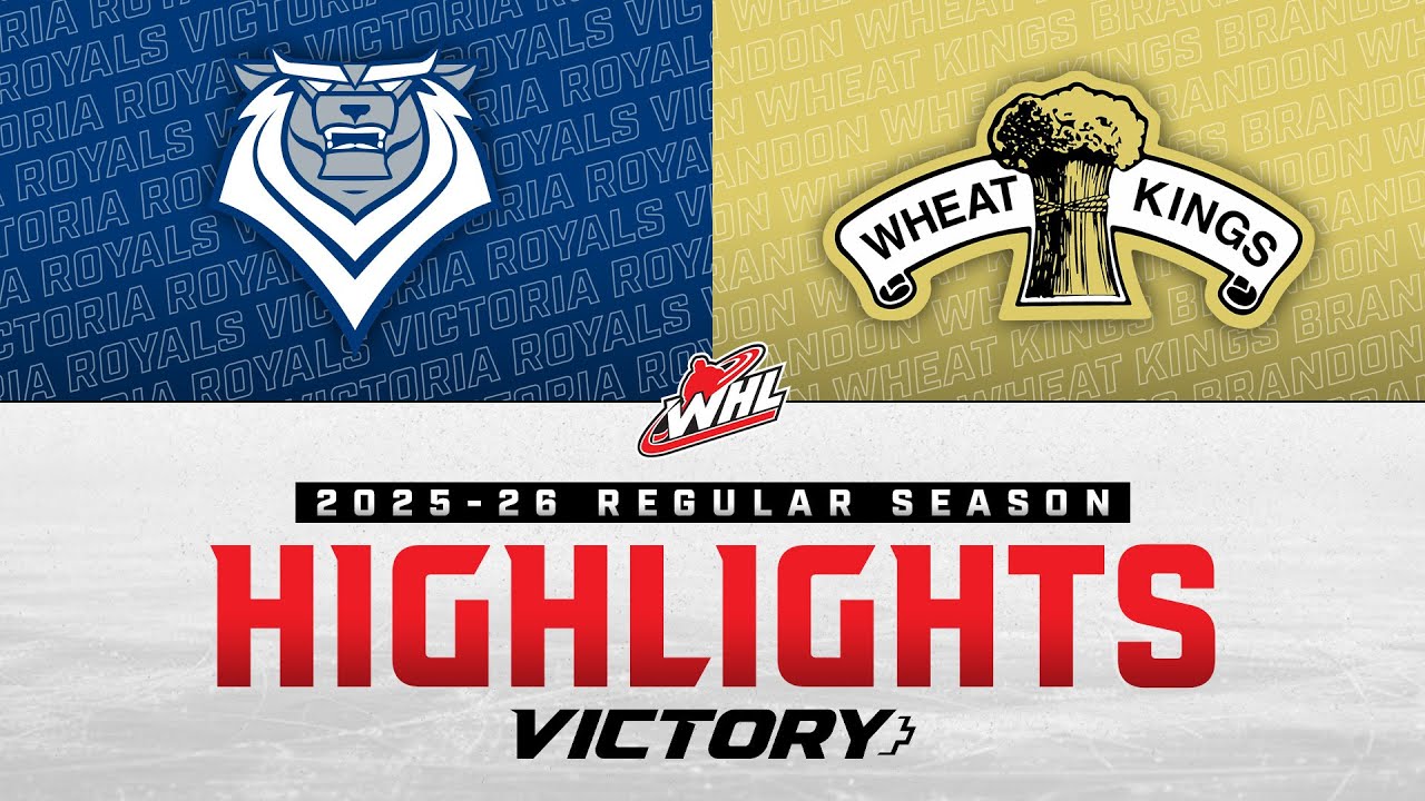Victoria Royals at Brandon Wheat Kings 01/16 | WHL Highlights 2025-26