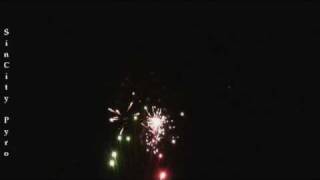 Video of the finale at alamo fireworks demo in amargosa valley, nevada