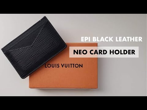 Neo Card Holder Epi Leather - Men - Small Leather Goods