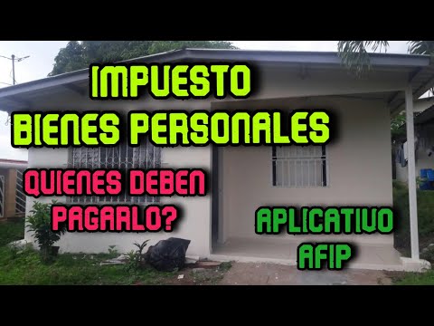 IMPUESTO BIENES PERSONALES