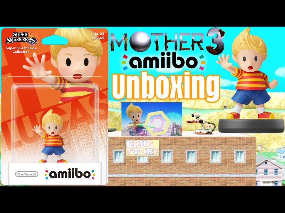 Lucas Amiibo Unboxing + Review Mother 3 Must happen! PK Outta Nowhere!