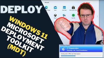 Windows 11 implementeren met MDT Microsoft Deployment Toolkit