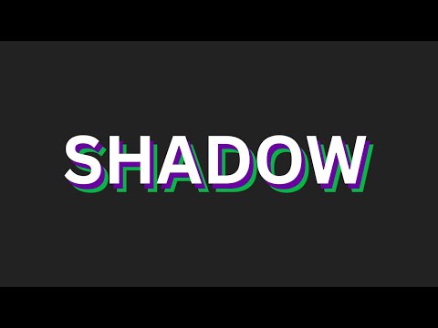 Create THIS SHADOW Text ANIMATION using JUST CSS