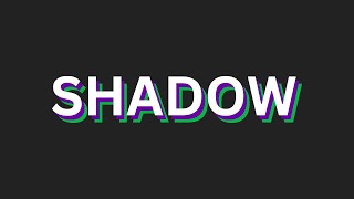 Famous Create THIS SHADOW Text ANIMATION using JUST CSS Profile