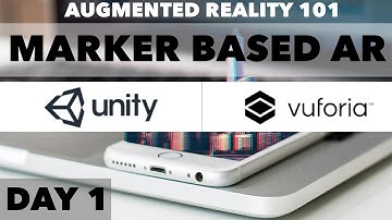 Day1: Augmented Reality (AR) Tutorial - Marker based AR with Vuforia And Unity