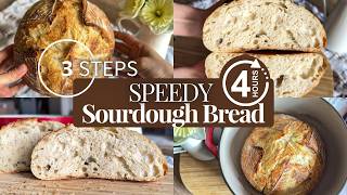Sourdough Doesn't Have to Take All Day | 3 Step Sourdough in Under 4 Hours! Net Worth