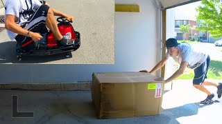 Whats In The Box?? Razor Crazy Cart Unboxing + Park Gymkhana | SLAPTrain