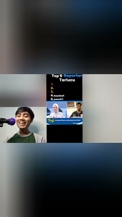 Moment LUCU PRESENTER TV #video #trending #fypシ゚viral #reaction