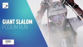 Michelle Gisin (SUI) | 3rd place | Women's Giant Slalom | Courchevel | FIS Alpine