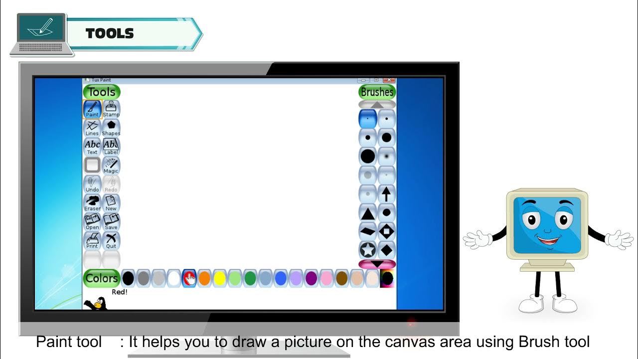 TUX PAINT CLASS2 YouTube