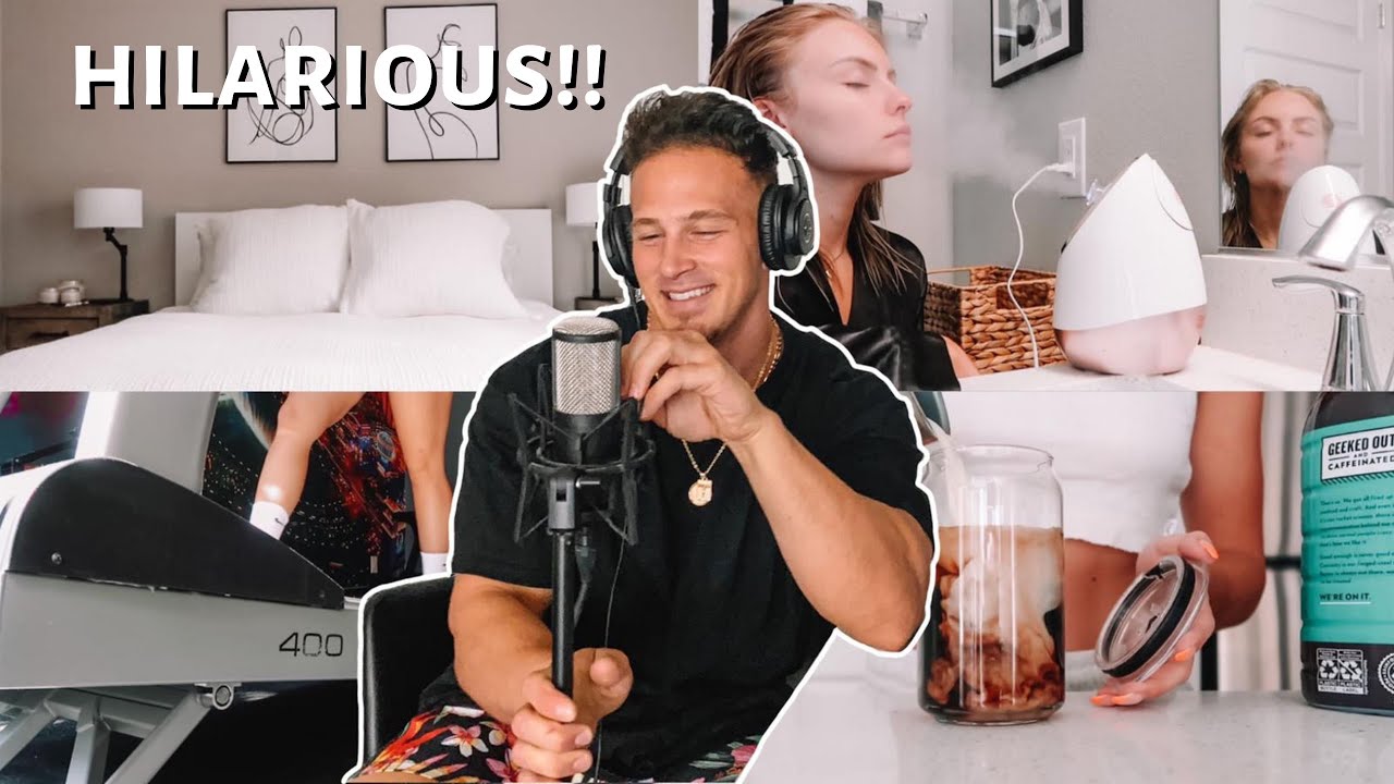 BOYFRIEND voices over 7am THAT GIRL morning routine - YouTube