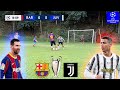 JUVENTUS vs BARCELONA UEFA CHAMPIONS LEAGUE DESAFIOS DE FUTEBOL ‹ Rikinho ›