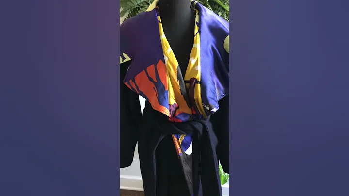 Silk-lined Waterfall Collar Coat Ruby Sampson