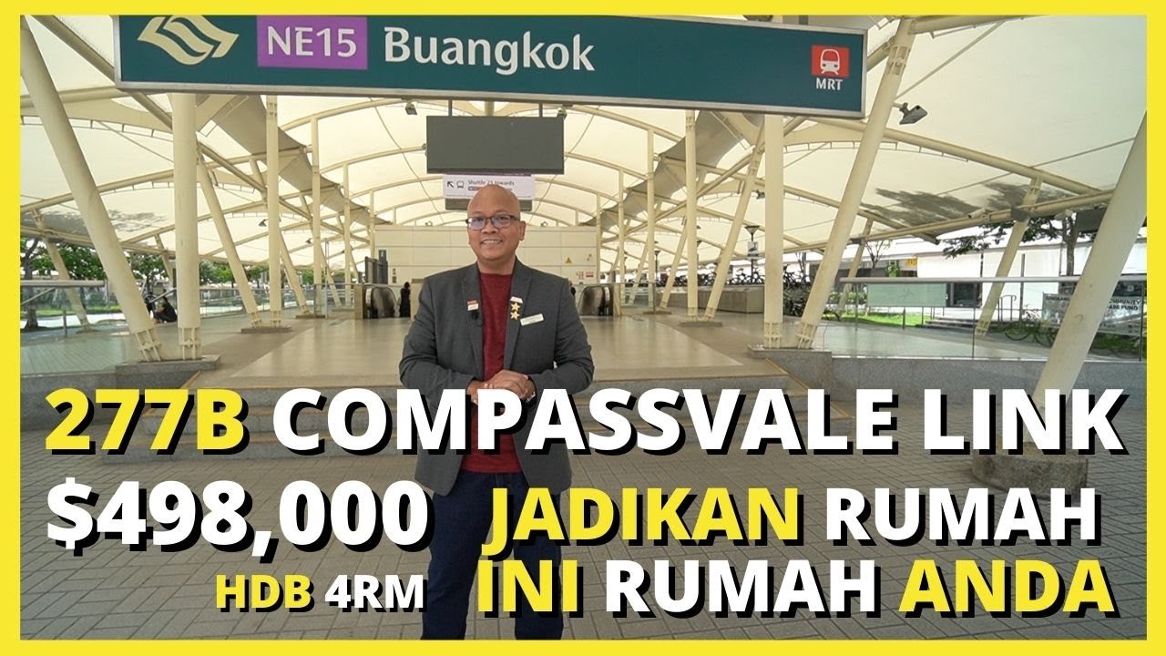 Compassvale Mrt Singapore HDB Property Home Tour - 277B Compassvale Link in SENGKANG ...