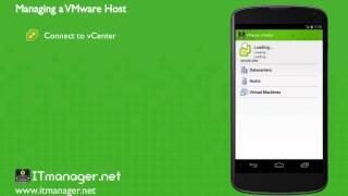 ITmanager.net - Managing a VMware HOST machine on Android screenshot 3