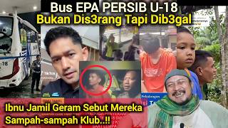 P4RAH‼️Bus EPA Persib U-18 Dis3rang Dan DiJ4arah Oknum Suporter Tetangga‼️Fix Ini Sih Pemb3galan‼️