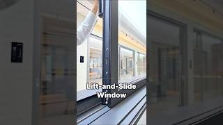 Lift-and-Slide Window#windowdesign #aluminiumwindows #architecture #homerenovation #homedecor