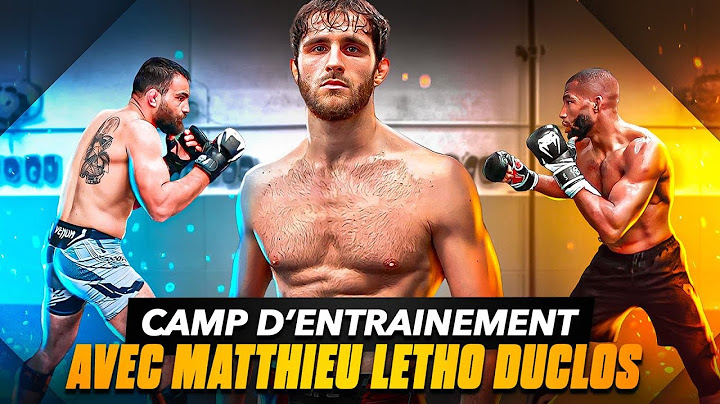 Saint Denis, Parnasse, Matthieu LD et Levan en sparring !