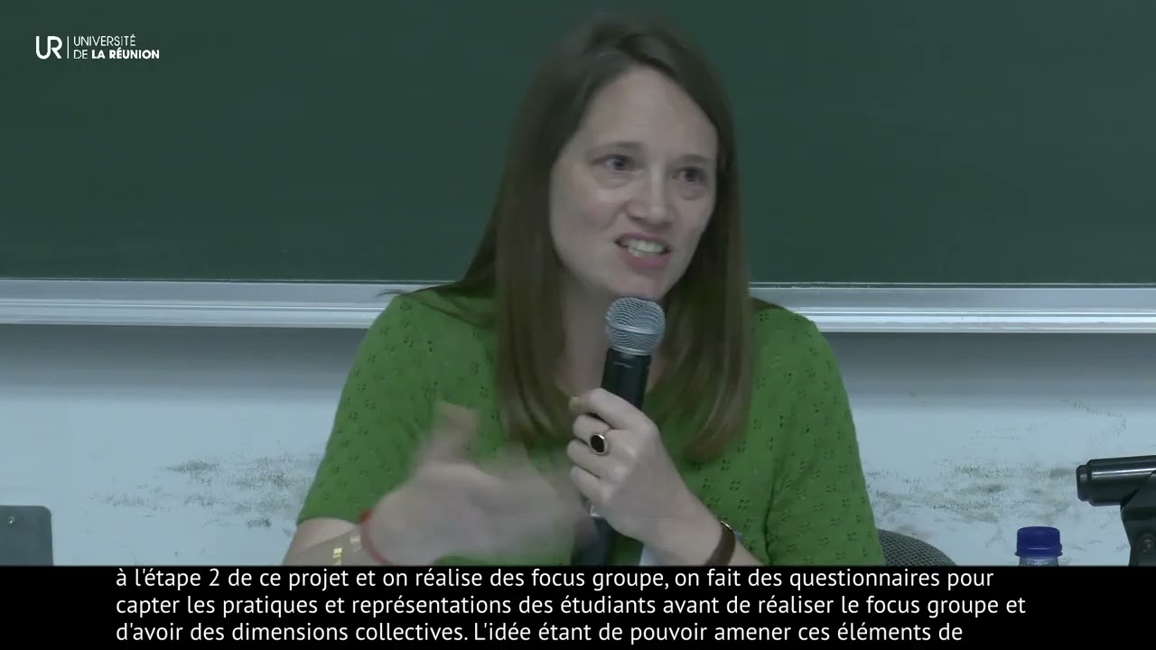 Colloque Et SI : intervention d'Amandine Rochedy