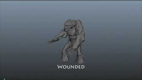 Rock golem sound design for RPG game.