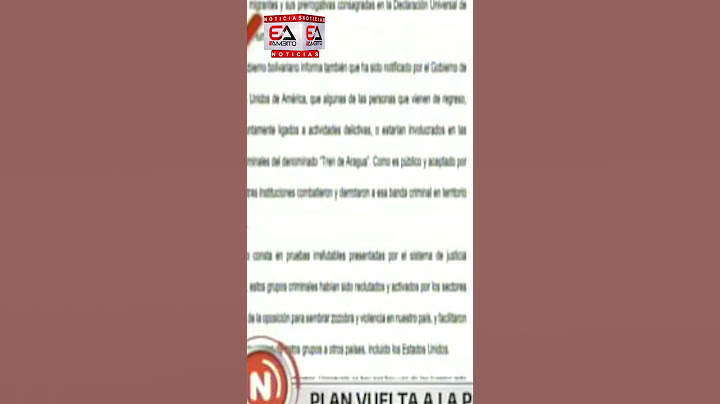 EE.UU.  DESMIENTE A LA DICTADURA VENEZOLANA, EN VUELOS SI IBAN MIEMBROS DEL TREN DE ARAGUA
