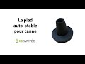 Vidéo: Pied auto-stable pour canne