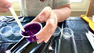 #25 How to mix pigments, flow, and tube paints to the perfect consistency for the bloom technique!