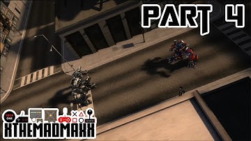 TRANSFORMERS: THE GAME Walkthrough Gameplay Part 4 - THE LAST STAND