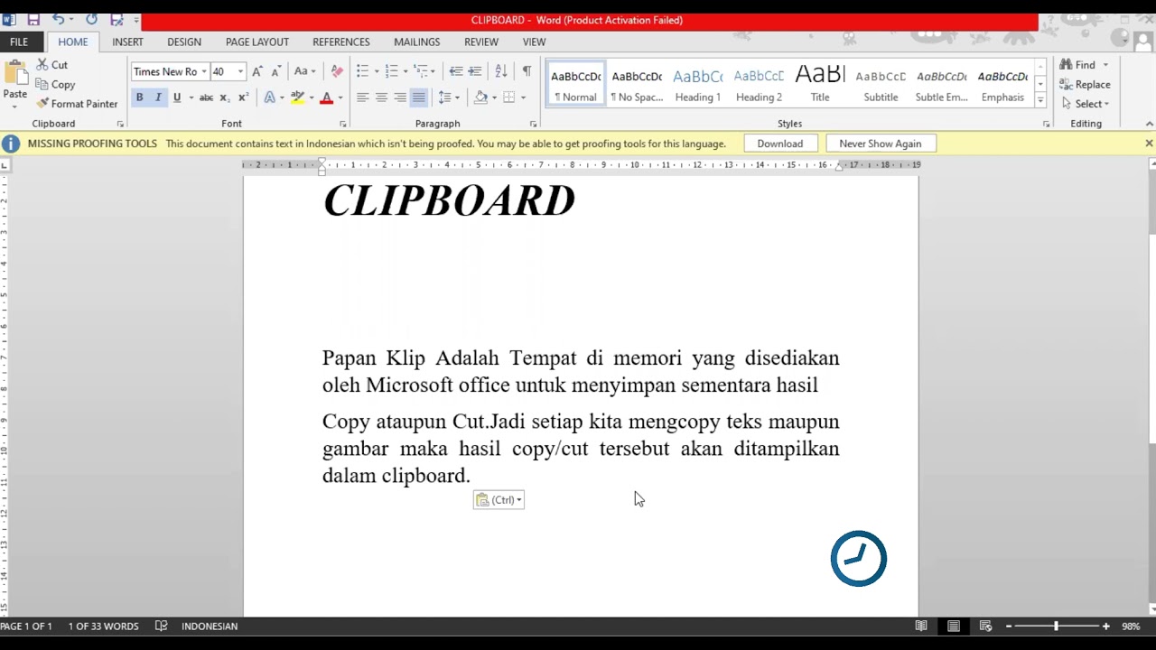CLIPBOARD YouTube