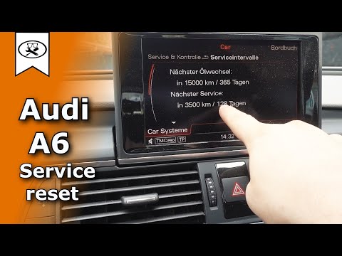Audi A6 4G Service zurücksetzen  |  reset service  | VitjaWolf | Tutorial | HD |
