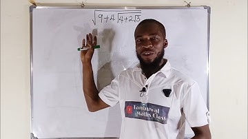 Evaluatie van sqrt[9+4*sqrt(4+2*sqrt3)]