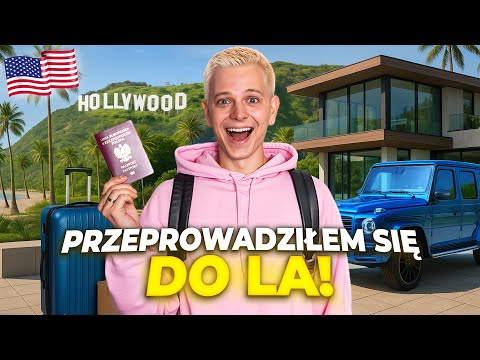 WYPROWADZAM SIĘ DO LOS ANGELES ?!🏡  | The Rupiński Show