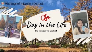 CSA Day in the Life: On-Campus vs. Remote (Washington University in St. Louis)