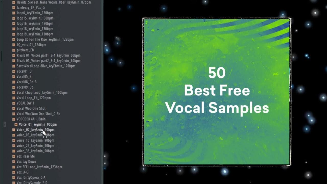 Free Vocal Samples vocal acapellas ( Provided by LANDR ) YouTube