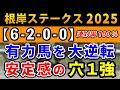 根岸ステークス 2025【鉄板注目馬⇒連対率100%(6-2-0-0)】フリームファクシでもサンライズフレイムでもない!まさかの穴1強はコレ!+消去データ公開!