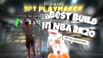 BEST BUILD IN NBA 2K20/2k21 😱 ( 3PT PLAYMAKER WITH LOCK TAKEOVER.)