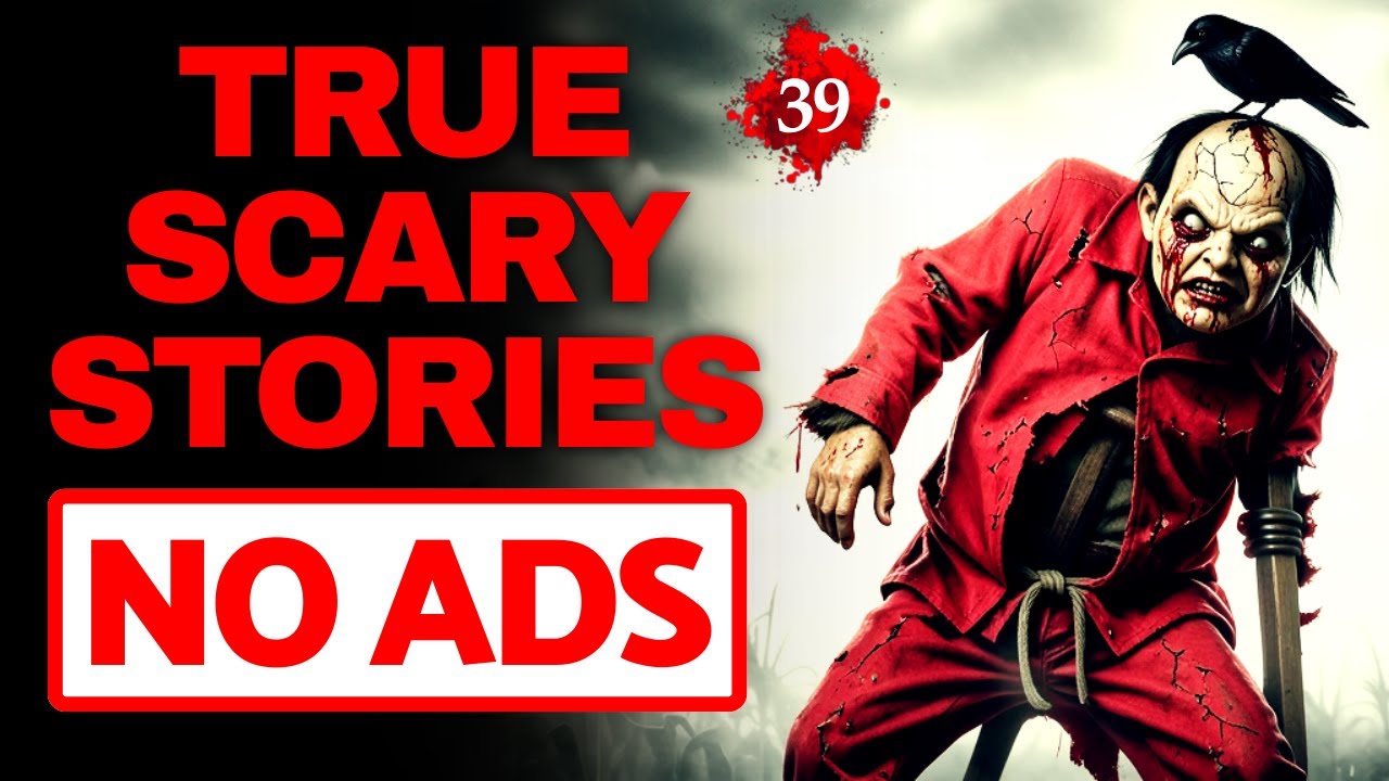 🔴 NO ADS 🔴 7 HOURS of TRUE Scary Stories for Sleep | Rain Sounds | Black Screen | Ep-39 🎃